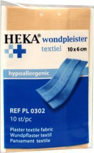 Heka Wondpleister 10 cm x 6 cm 10st