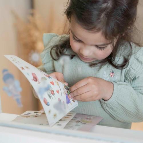 Raamstickers Rosa & Friends kopen? - Little Dutch