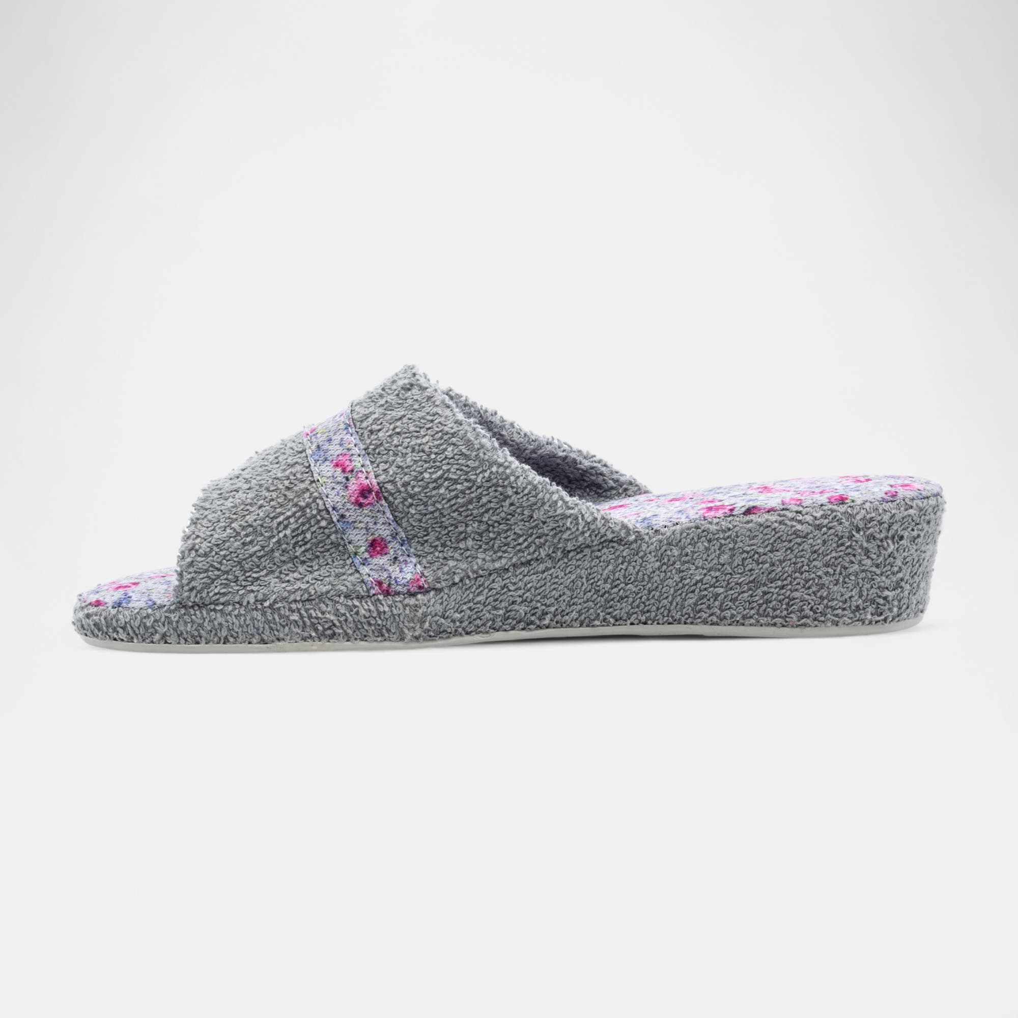 Pantoufles mules Femme gris