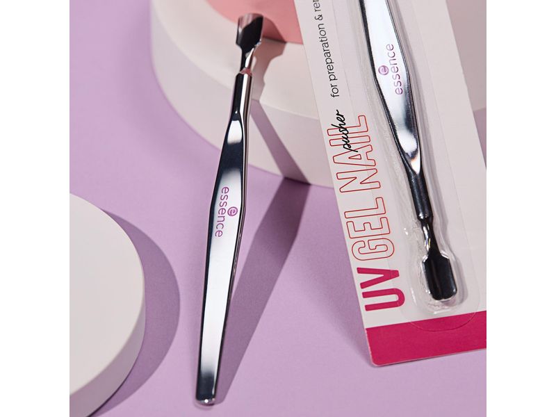 essence Studio Nails UV Gel Nail Pusher Edelstahl Pusher zur Entfernung der UV-Maniküre