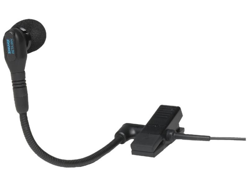Shure Mikrofon Beta 98H/C Äusserst kompaktes Clip-Instrumentenmikrofon (Niere)