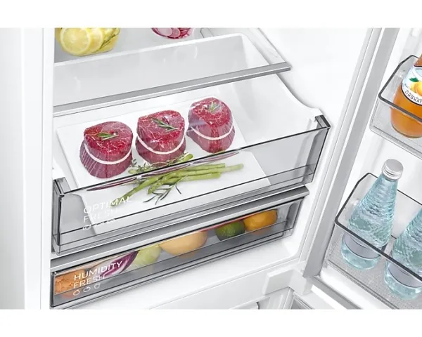 Samsung BRB30705DWW/EF, 298 L, SN-T, 6 kg/24t, D, Frisk zone, aflukke, Hvid