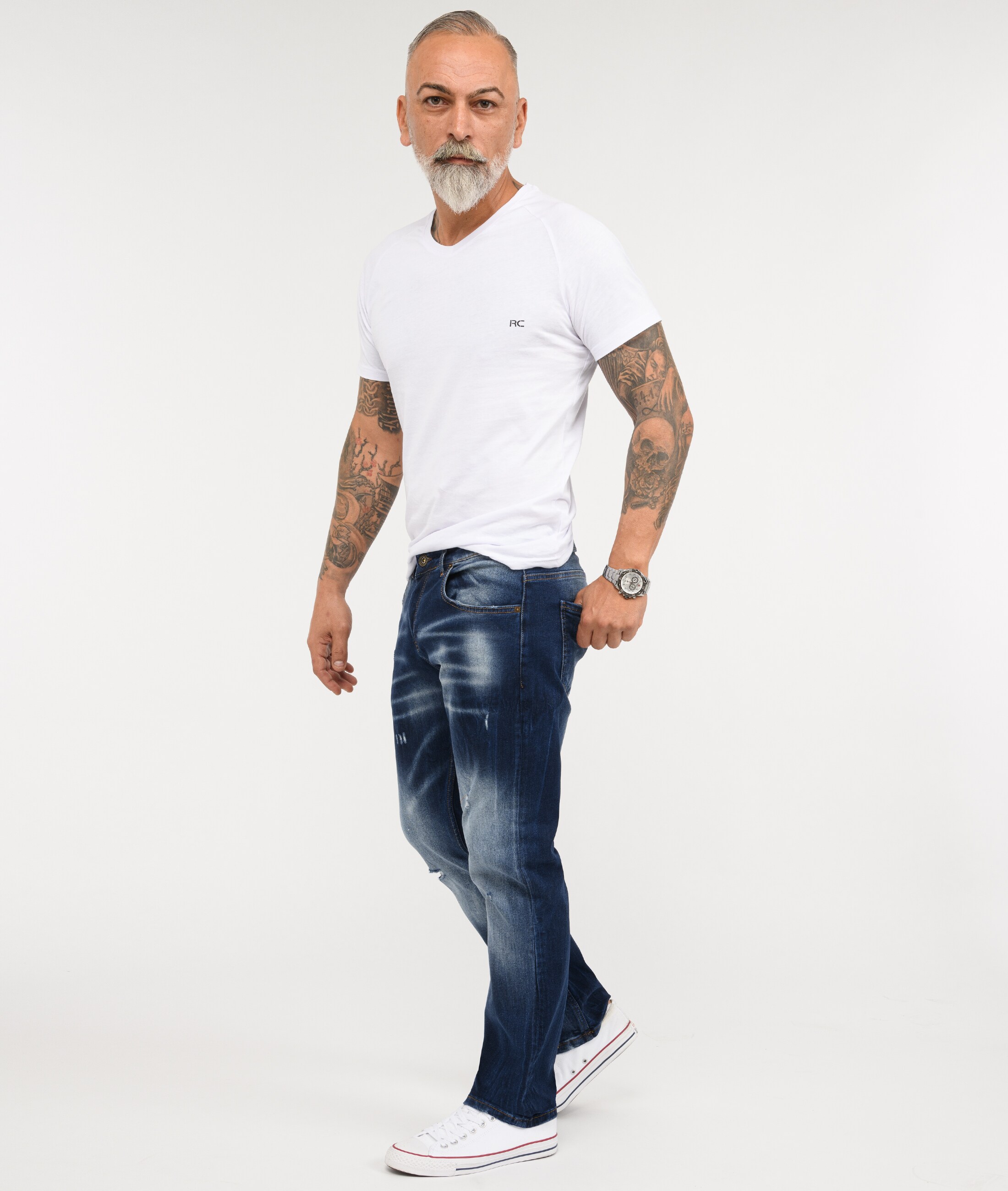 Rock Creek Jeans Straight-Cut
