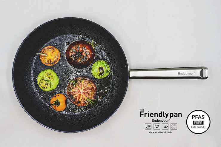 Endeavour The Friendly Pan 28 cm Black