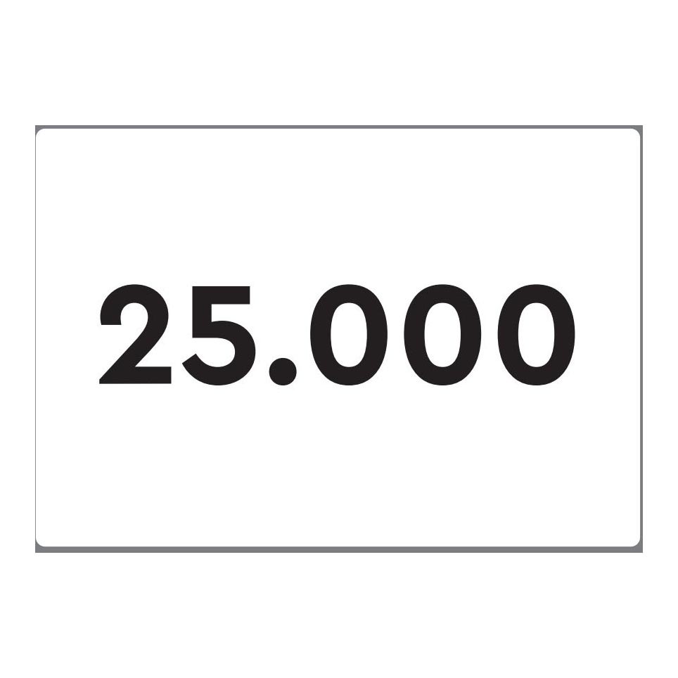 Rolf More - Getalkaarten Spelen met Cijfers Duizenden tot 25.000