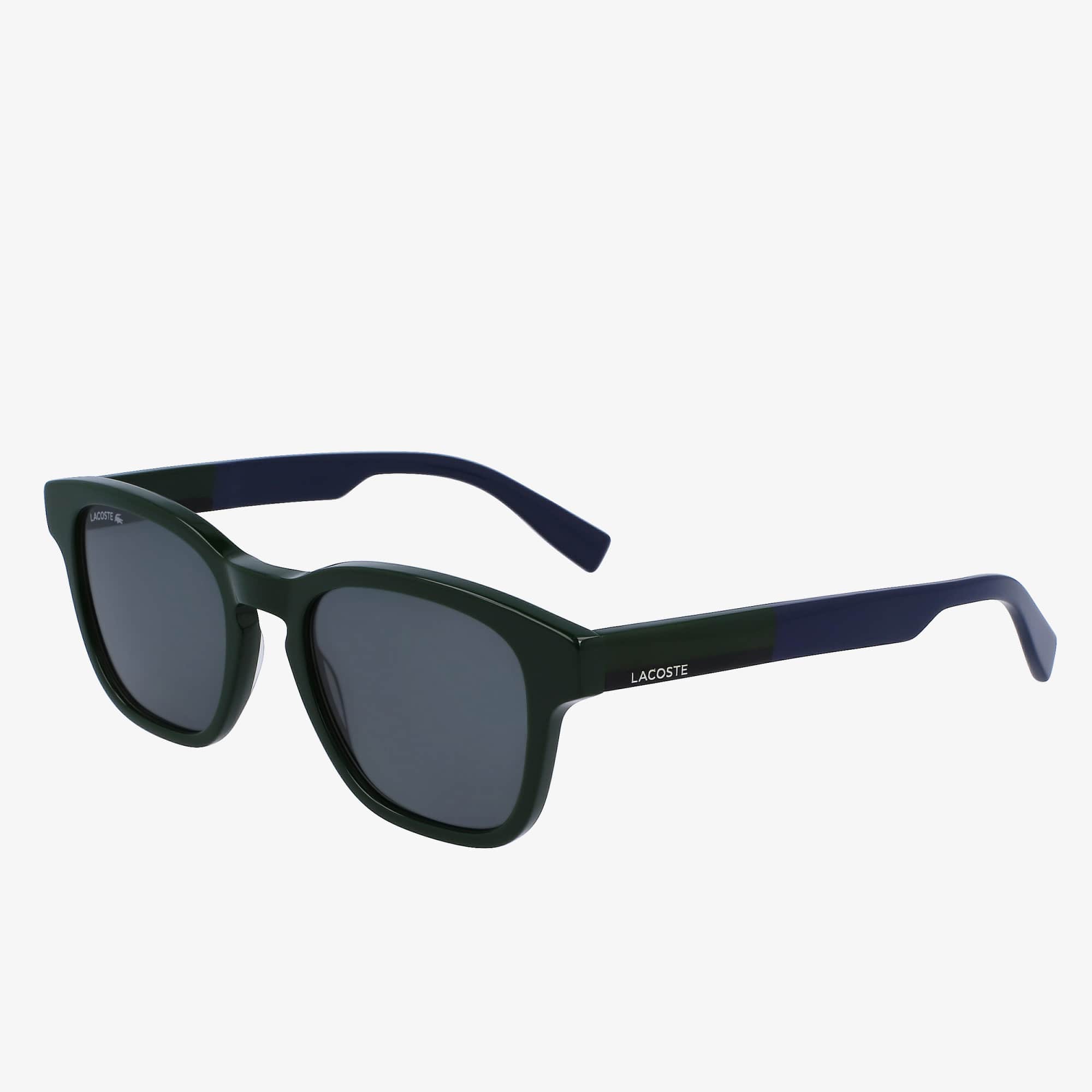 Lunettes de soleil Homme Textile Touch en acétate Lunettes de soleil - Vert - Lacoste - Homme