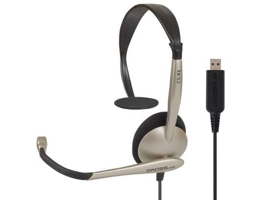 KOSS - Cs95 usb casque d'écoute filaire usb avec microphone anti-br...