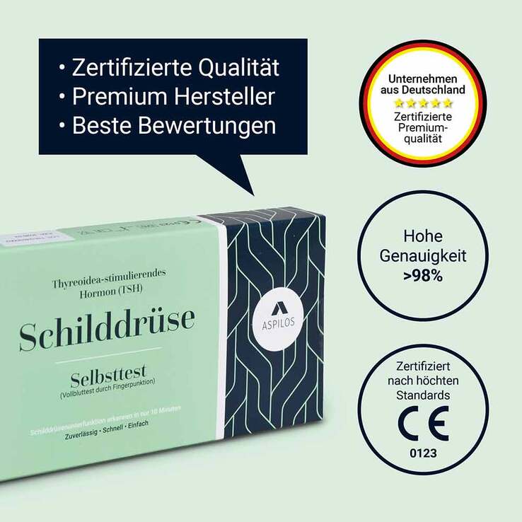 Aspilos Schilddrüse Tsh Selbsttest Blut, 1 St