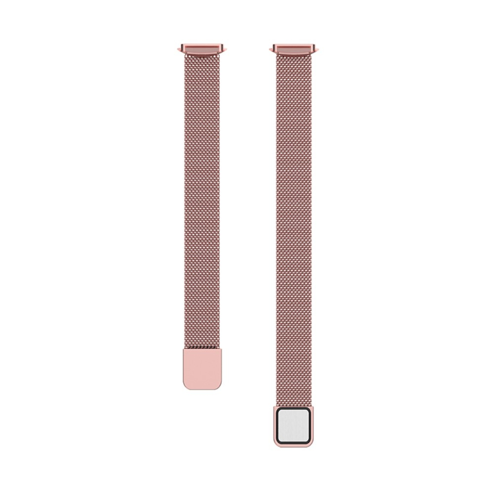 Fitbit Luxe / Luxe Special Edition Edelstahl Armband Milanaise Magnetverschluss (Gelenkumfang 153-229mm) - Roségold