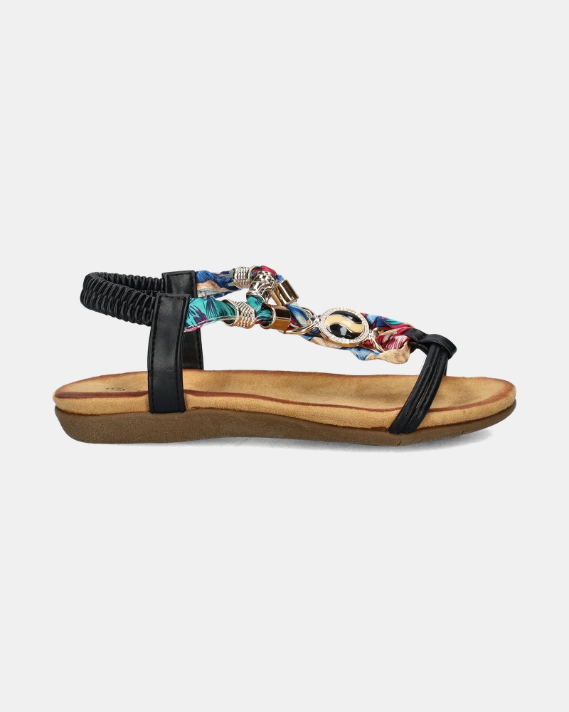 Dolcis Sandalen  - zwart