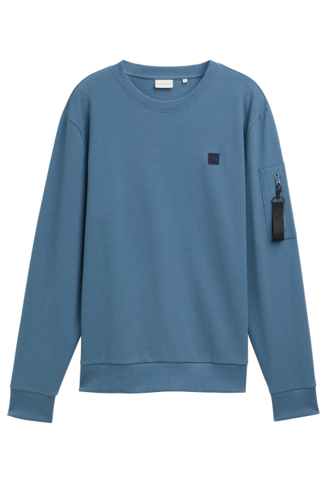 Tom Tailor blauwe heren trui
