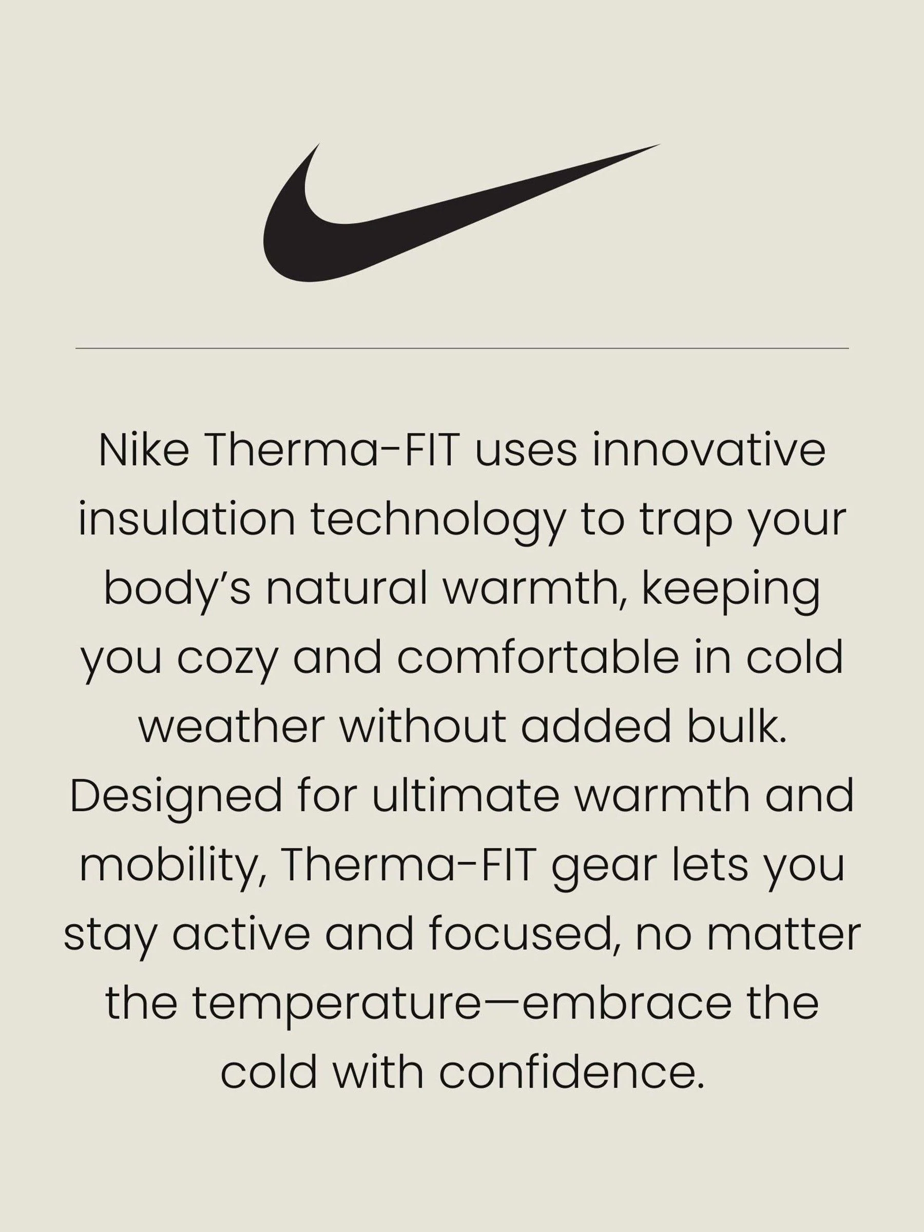 Zwart - Nike Therma-FIT trainingsjoggingbroek