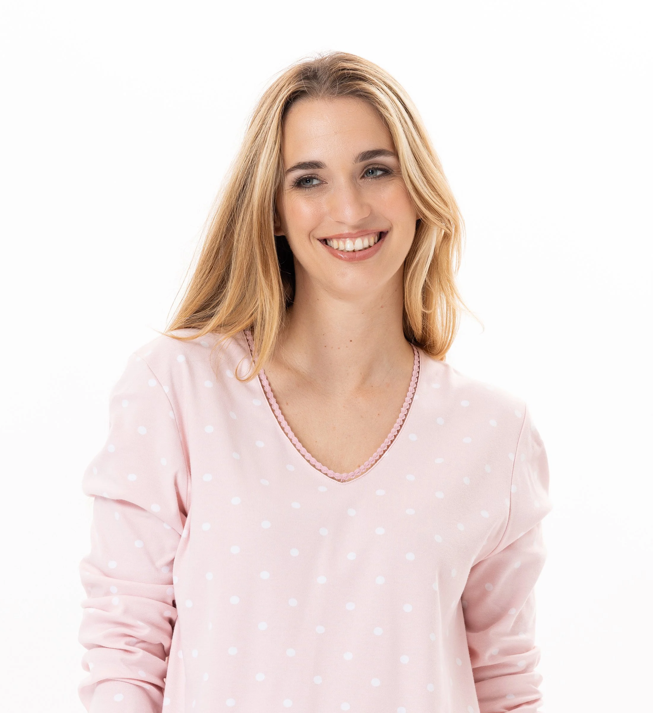 CHAMADE 802 - Pyjama en coton | Rose