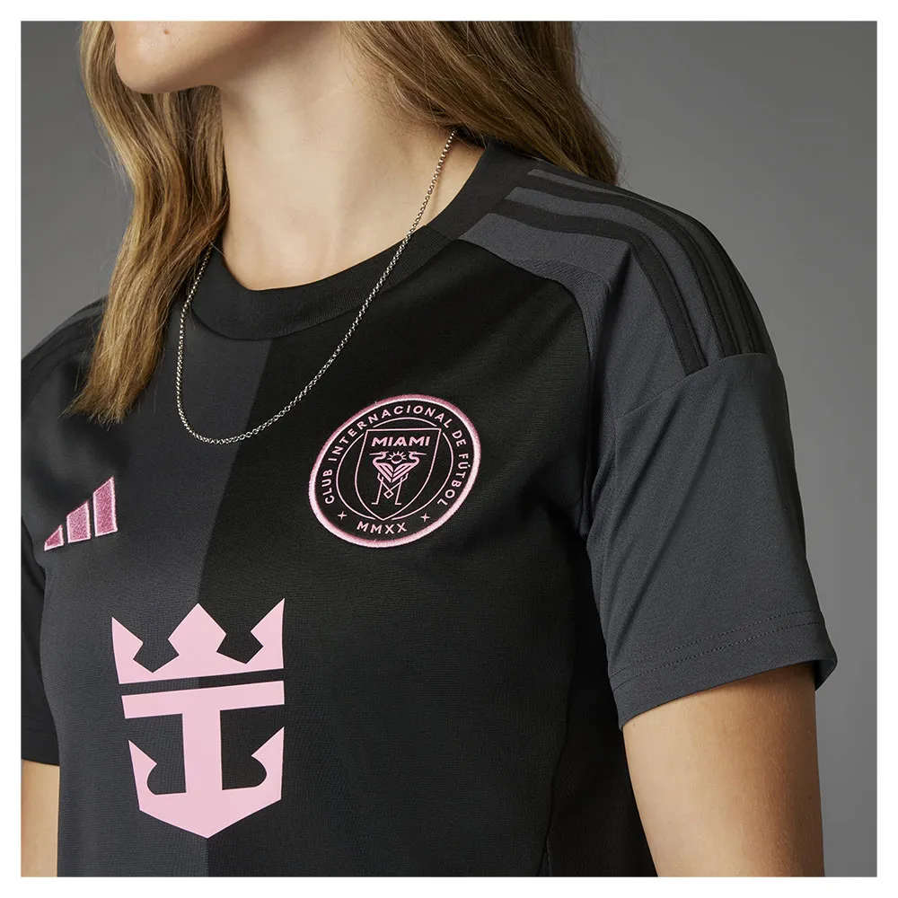 adidas Inter Miami CF 25/26 Messi Weg Damen T-Shirt mit kurzen Ärmeln