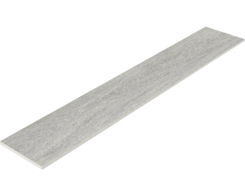 MIRAVA porseleinen wand- en vloertegel BERGEN Grijs 20 x 120 x 0,9 cm mat gerectificeerd