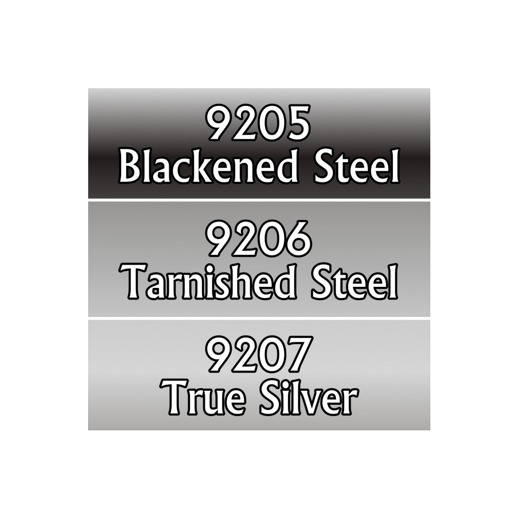 Reaper Master Series Paints Triads: Natural Steel