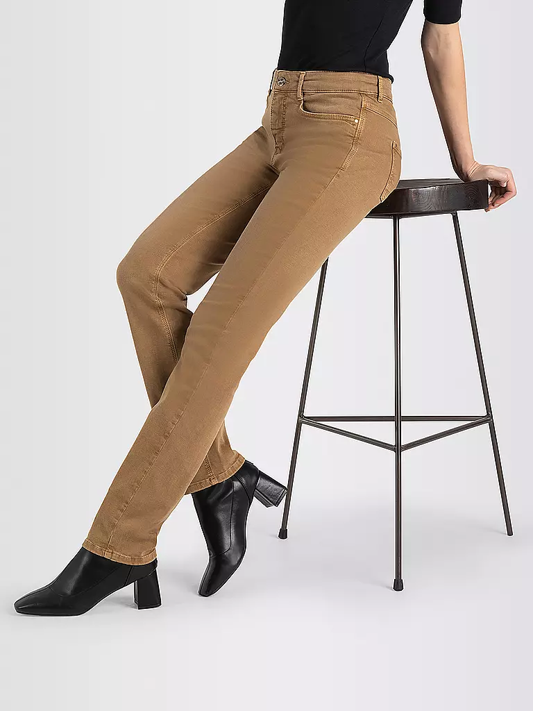 MAC Hose Slim Fit DREAM camel