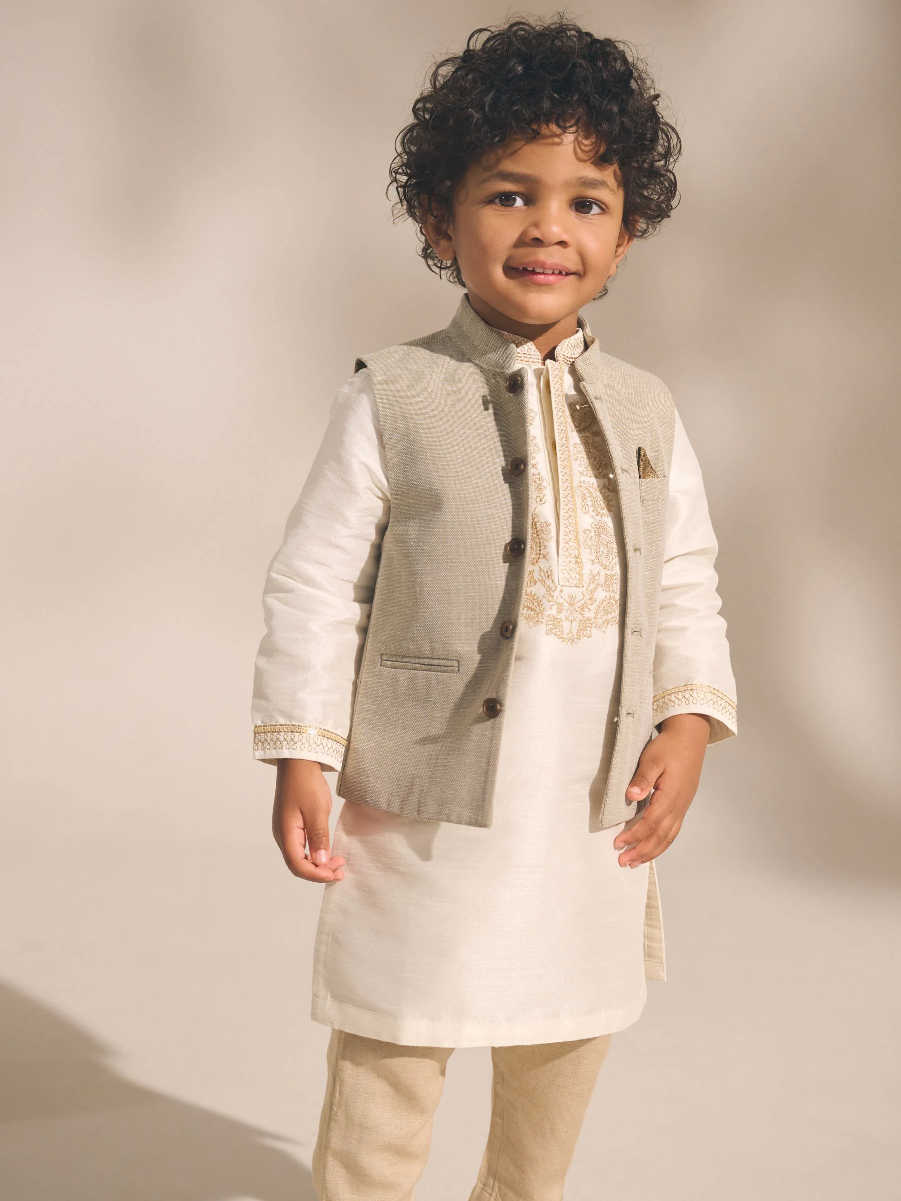 Neutraal - Eid gilet (3mnd-16jr)