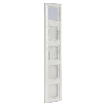 Gira ST55 afdekraam 5 voudig wit
