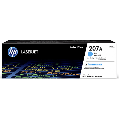 HP 207A toner - cyan