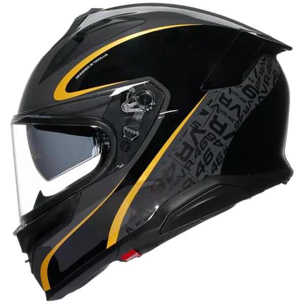 AGV - Casque K7 Flow 46 Noir / Gris / Or