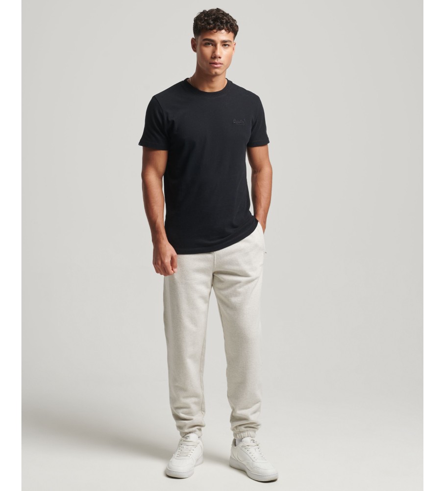 Calça Jogger Superdry Essential Over-Dye Cinza