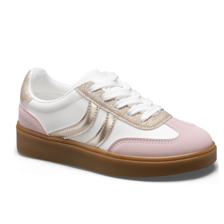 Sparkle Street Sneakers - roze