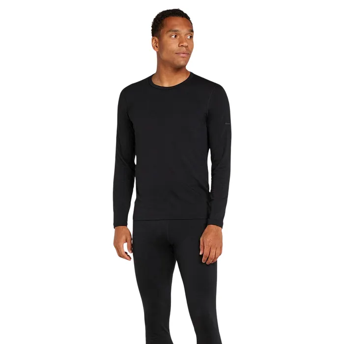 Icebreaker Core Heavyweight LS Crewe Thermoshirt Heren