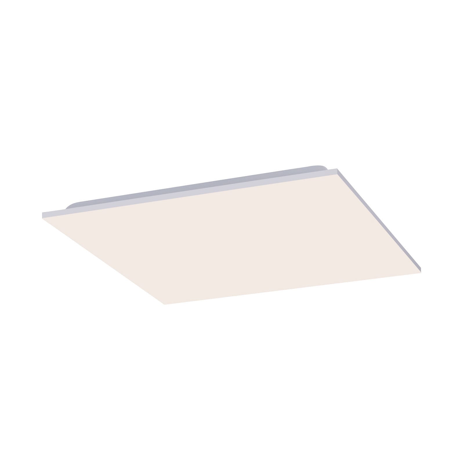 LED-Deckenleuchte Canvas 60x60x7,2 cm weiß