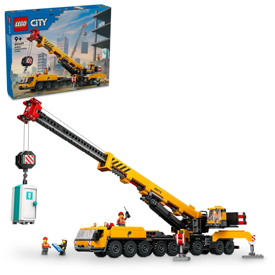 LEGO City - Gul mobil byggekran (60409)