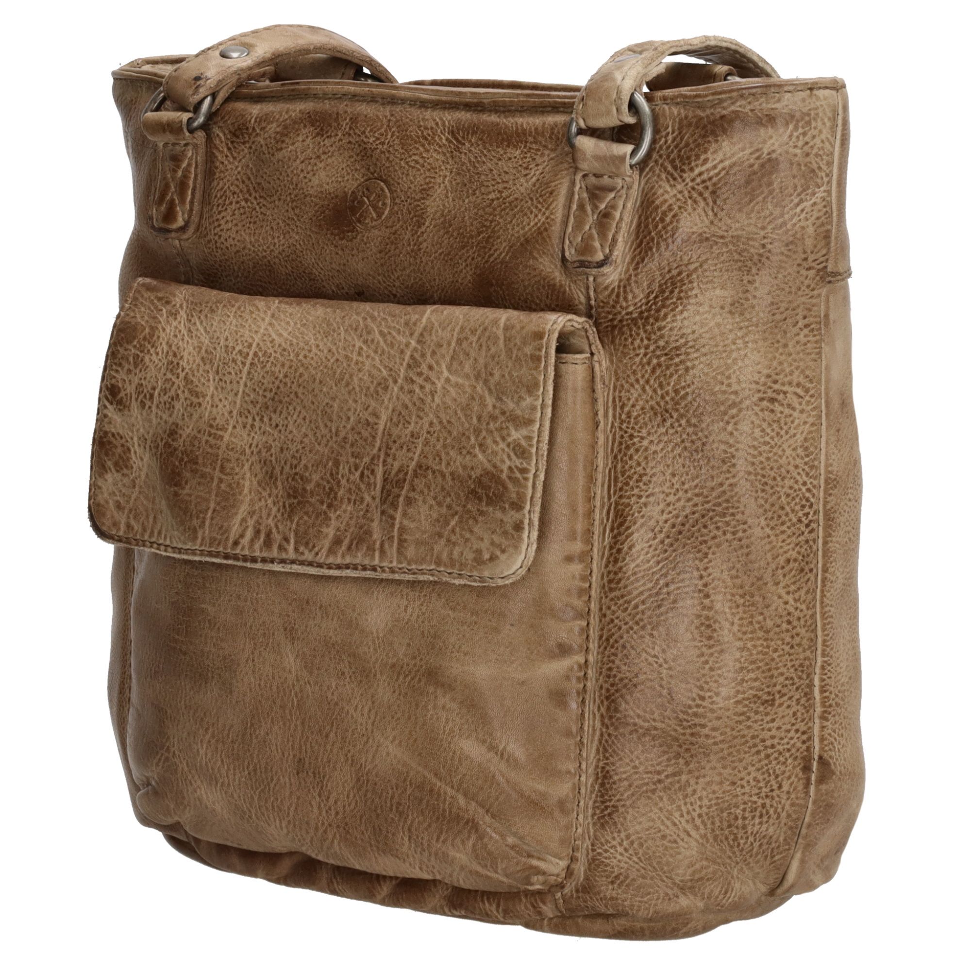 Hide & Stitches Paint Rock Shopper /- Rugzak Zand