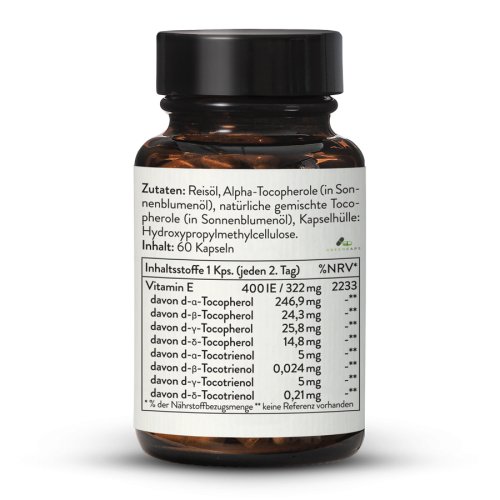 Sunday Natural Products  Vitamin E Komplex 400 IE