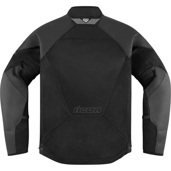 Icon - Blouson Mesh AF™ cuir Noir