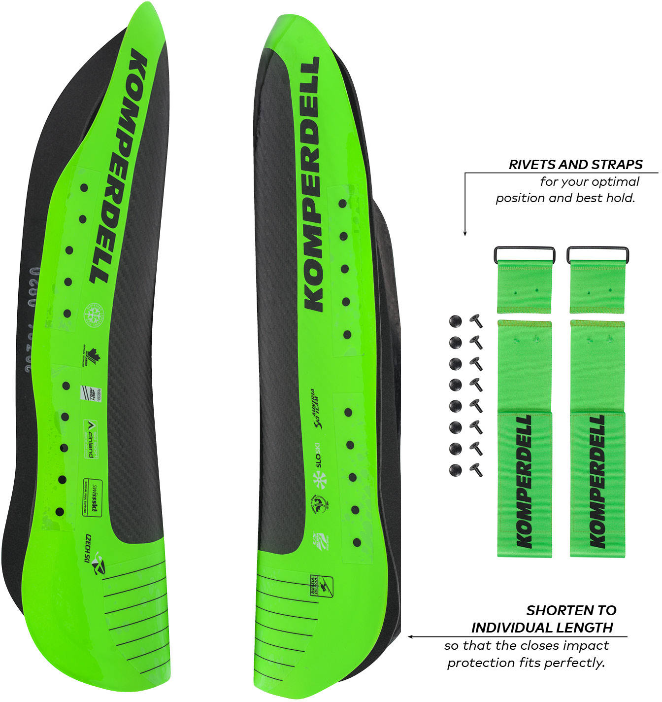 Komperdell Uncut Carbon Shinguard WC