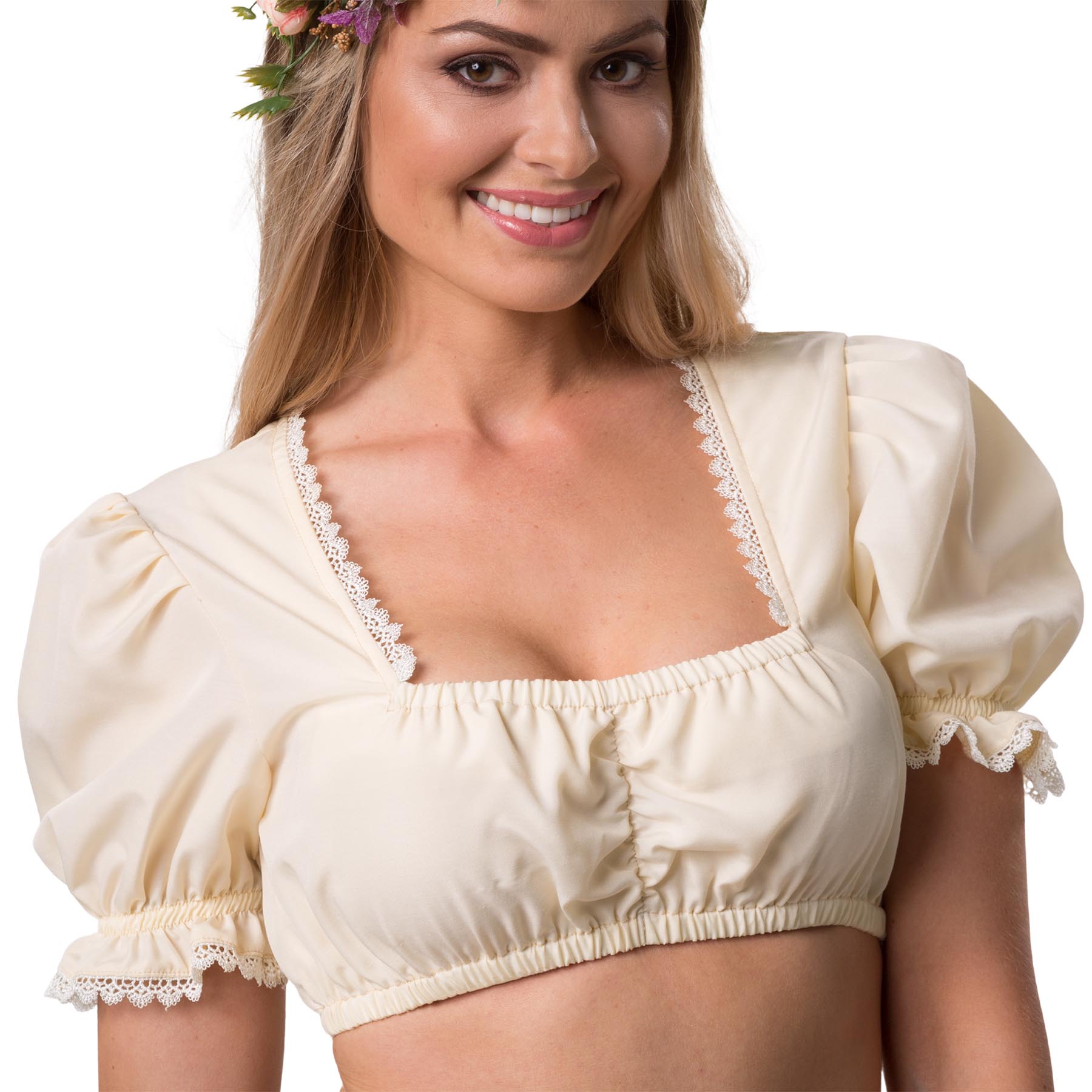 tectake® Dirndlbluse Anni