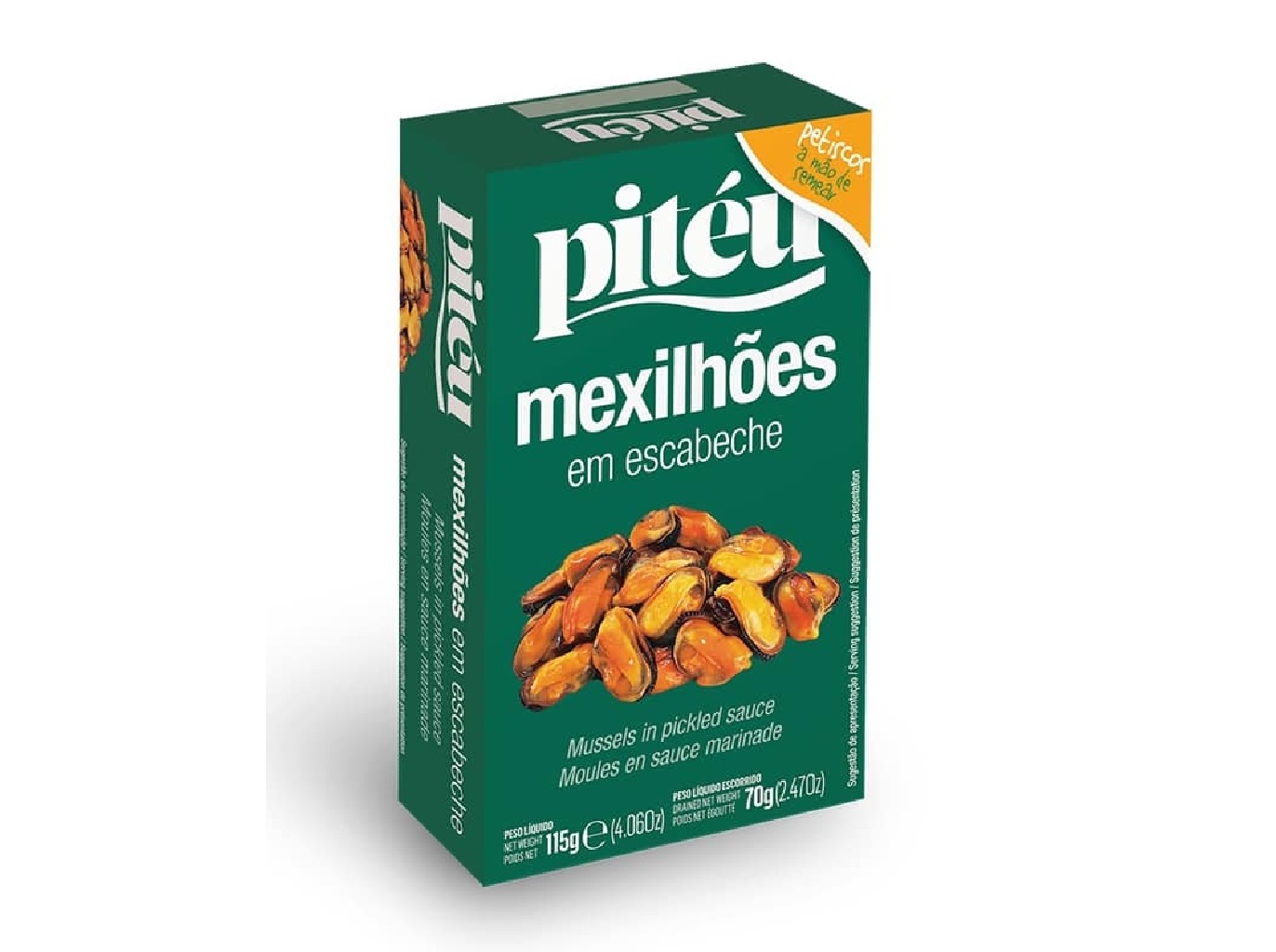 MEXILHÕES PITEU EM ESCABECHE 115(70)G