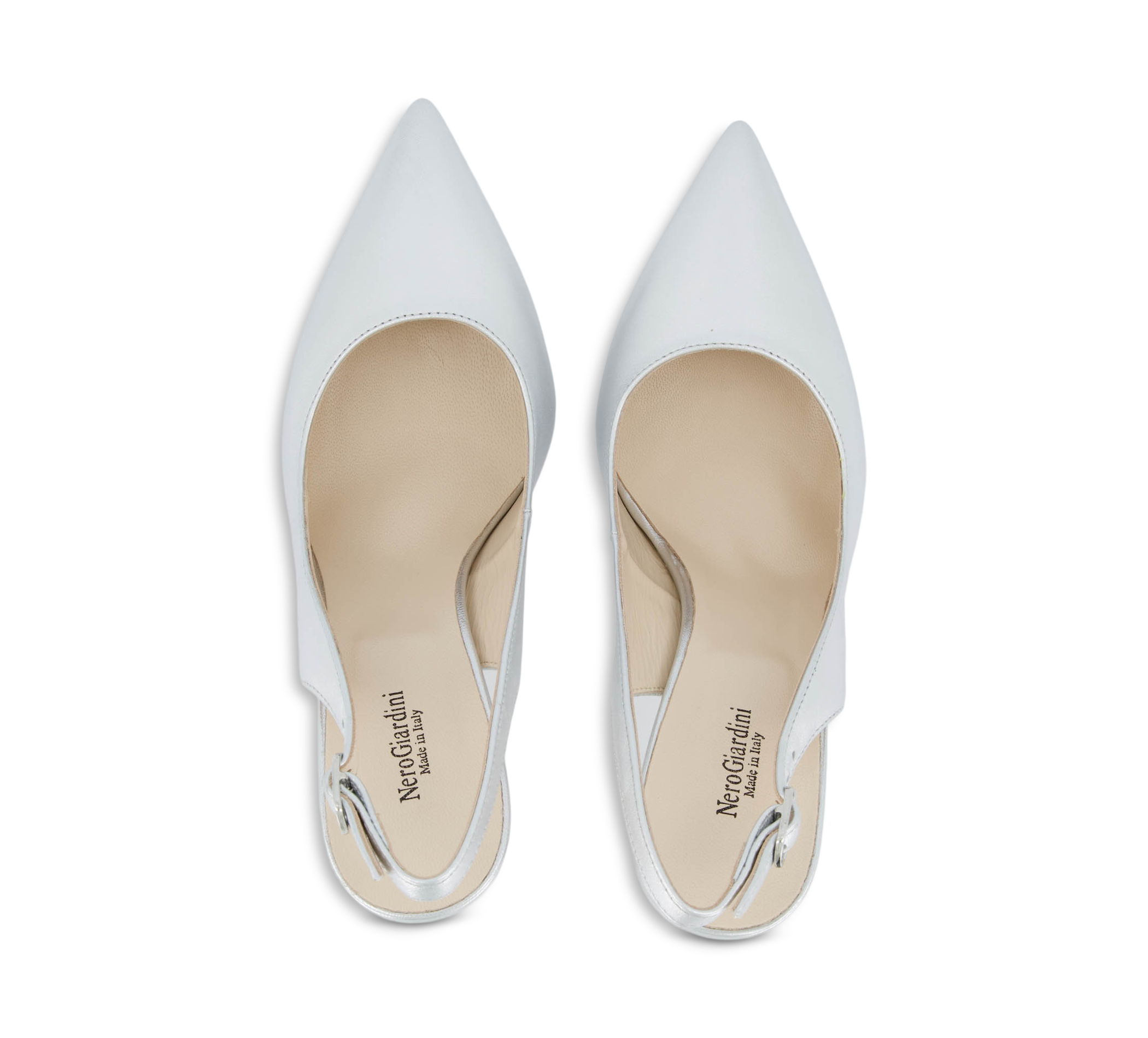 Nero Giardini Sling-Pumps silber