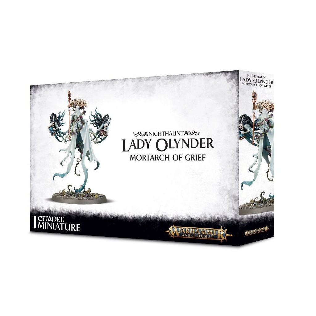 Age of Sigmar : Nighthaunt - Lady Olynder Mortarch of Grief