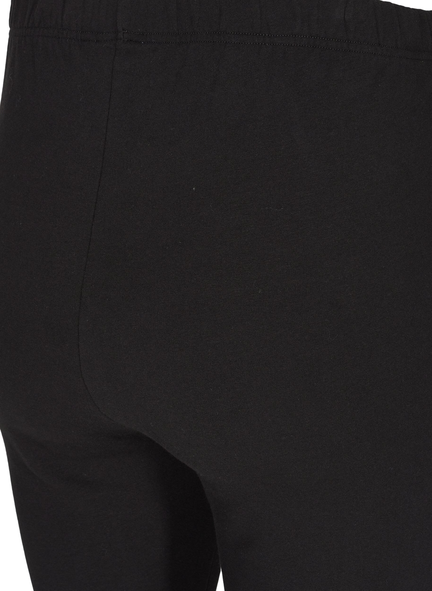 Leggings i bomuld med foer