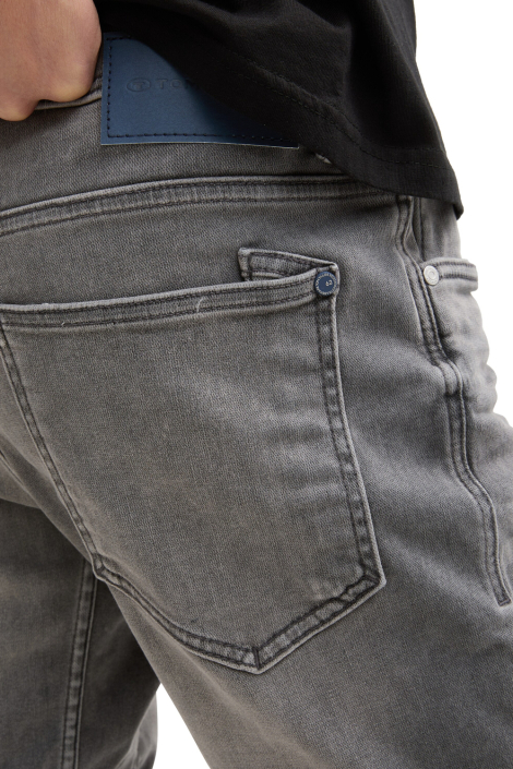 Tom Tailor grijze heren korte broek