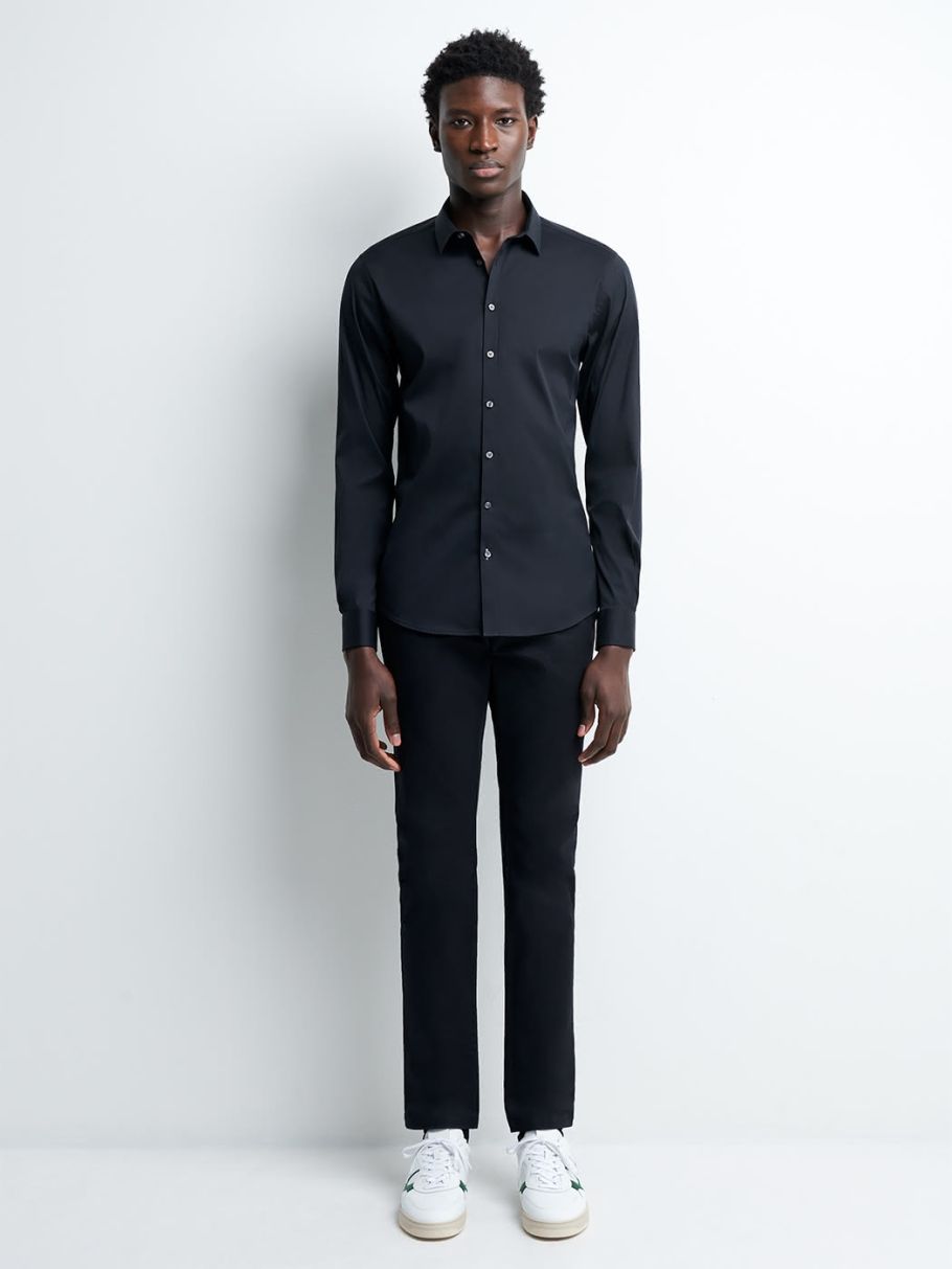 Chemise extra-slim unie