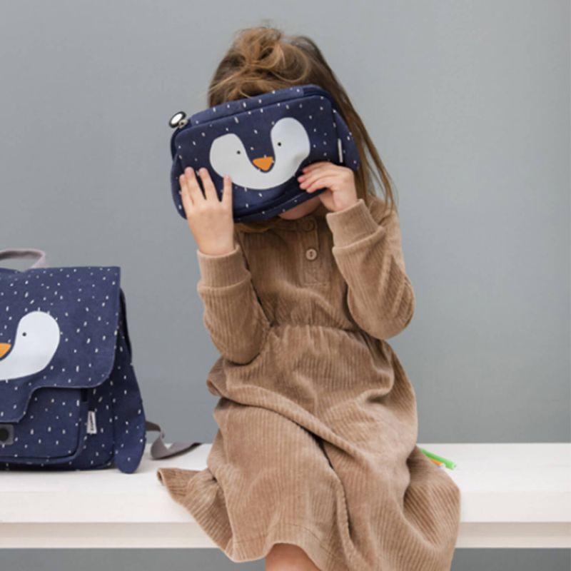Trousse rectangulaire 20 cm Mr Penguin