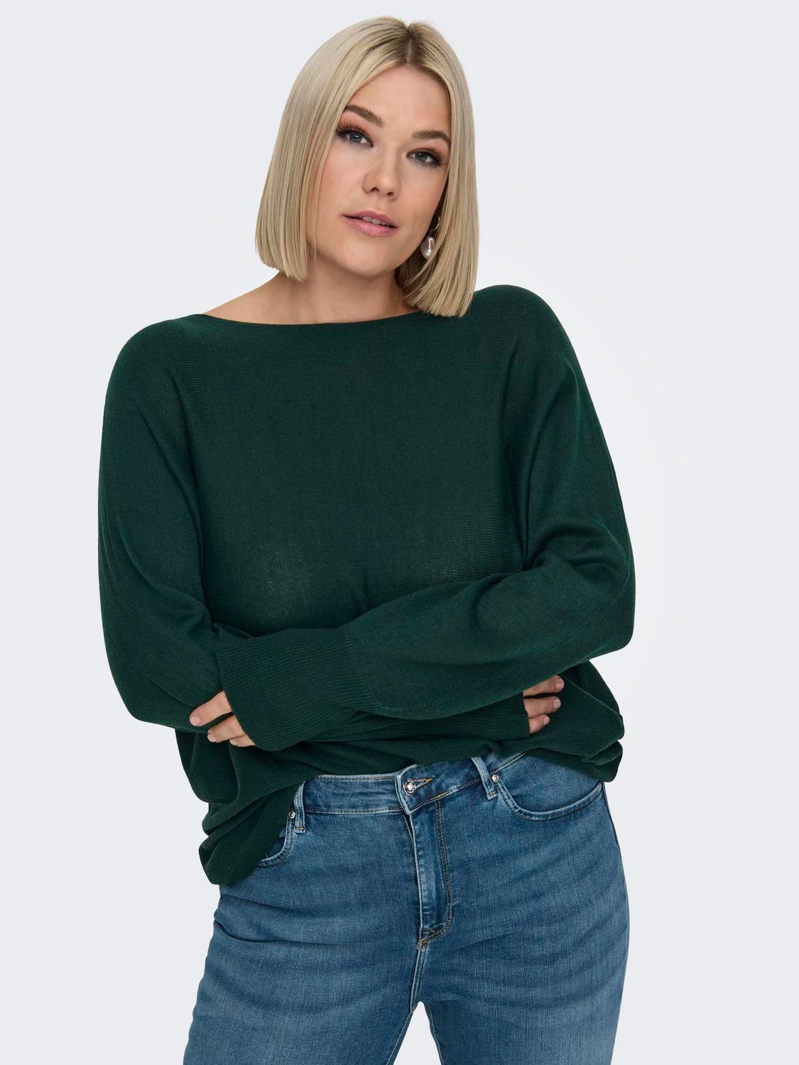 CARAIDA Strickpullover Scarab