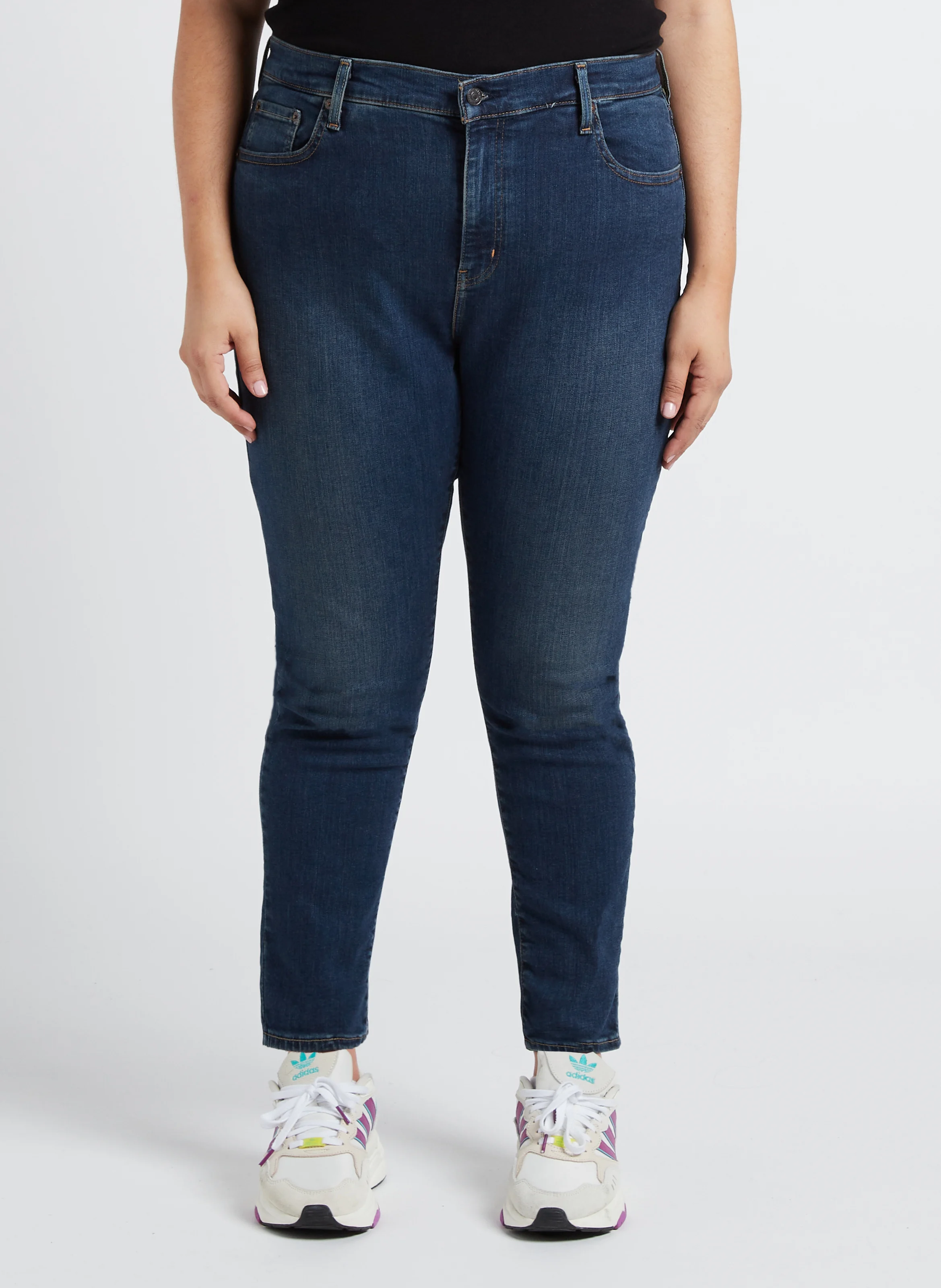 721 PL HI RISE SKINNY - Jean skinny taille haute | Jean Délavé
