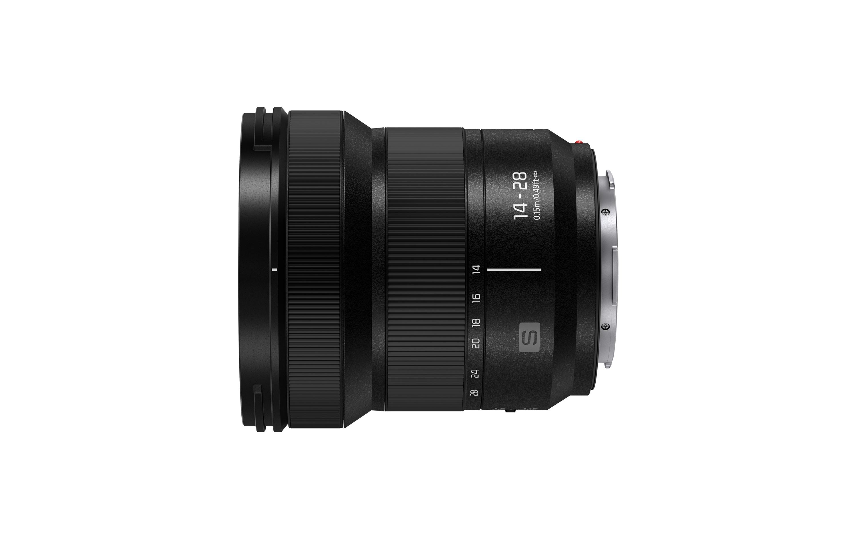 Zoomobjektiv Lumix S 14-28mm L-Mount<br>Ultraweitwinkel-Zoomobjektiv für kreative Video- und Fotoaufnahmen