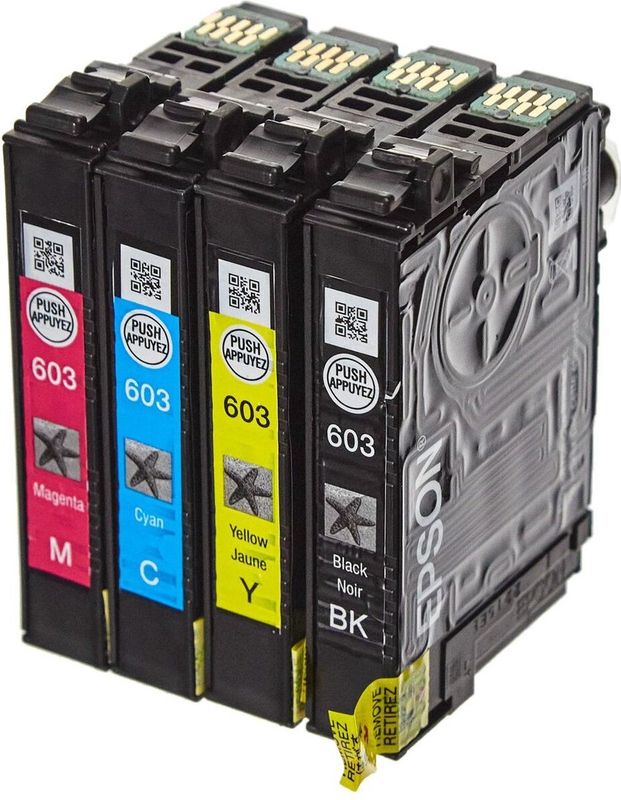 Epson C13T03U64010 inktcartridge 1 stuk(s) Origineel Normaal rendement Zwart, Cyaan, Magenta, Geel