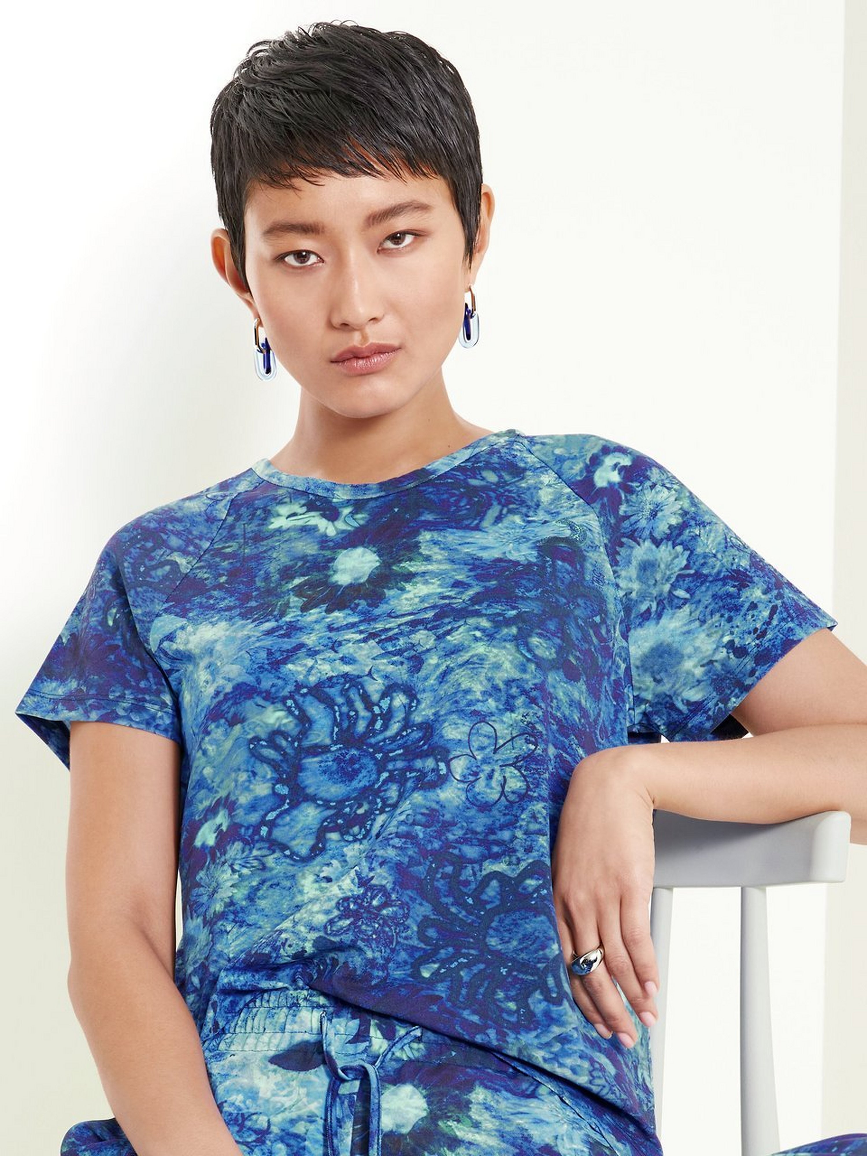 Rundhals-Shirt