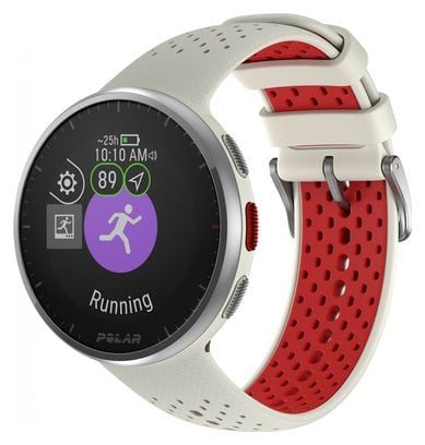 Montre GPS Polar Pacer Pro Blanc Snow