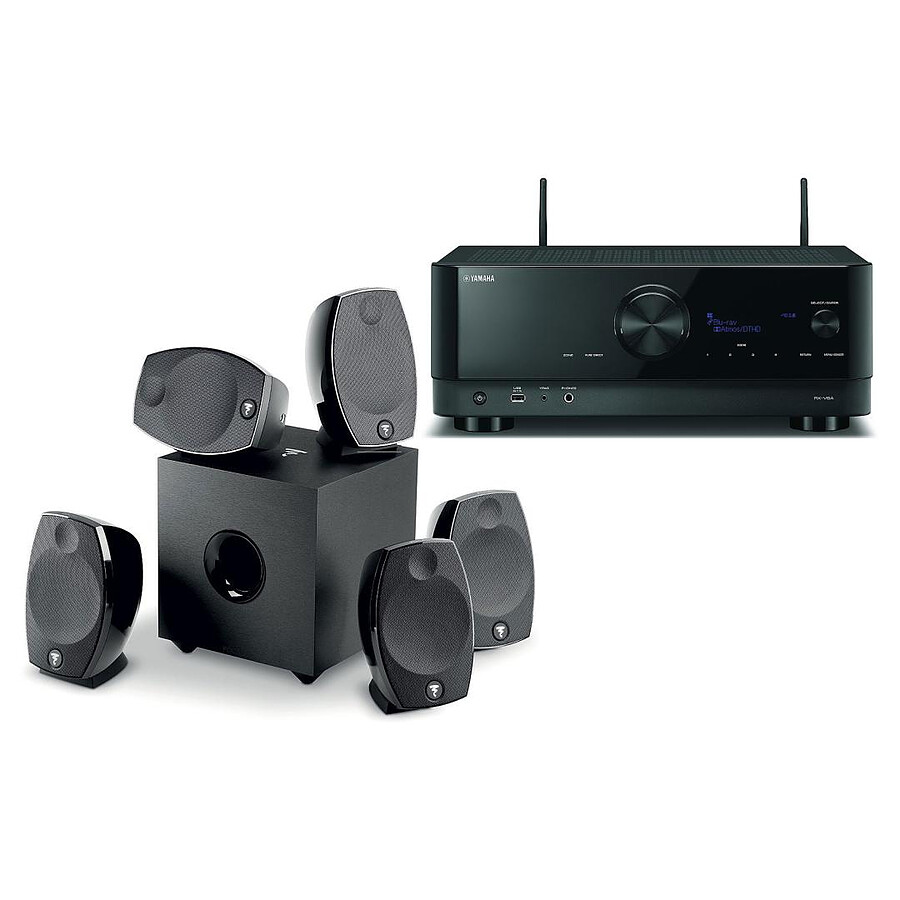 Yamaha RX-V6A Noir + Focal Sib Evo 5.1