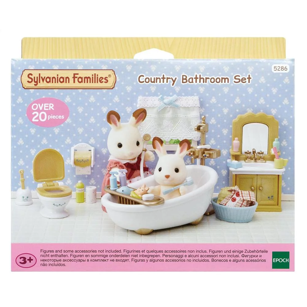 SET SALLE DE BAIN - SYLVANIAN MEUBLES ET ACCESSOIRES